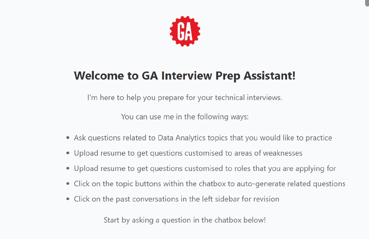 TIPA: AI Interview Prep for General Assembly